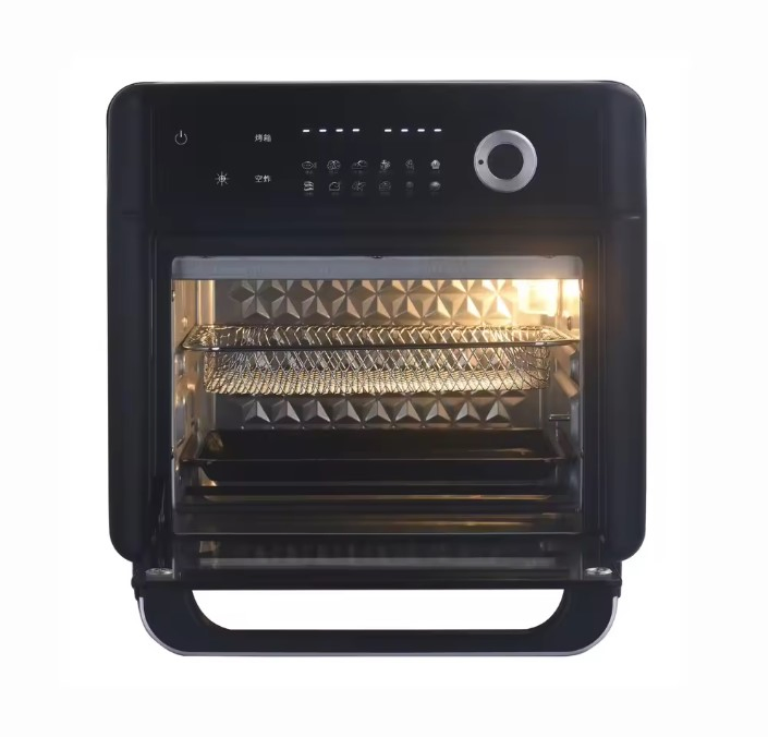 15L 1500W Digital Touch Control Electric Air Fryer Oven for Low-Fat Air Frying