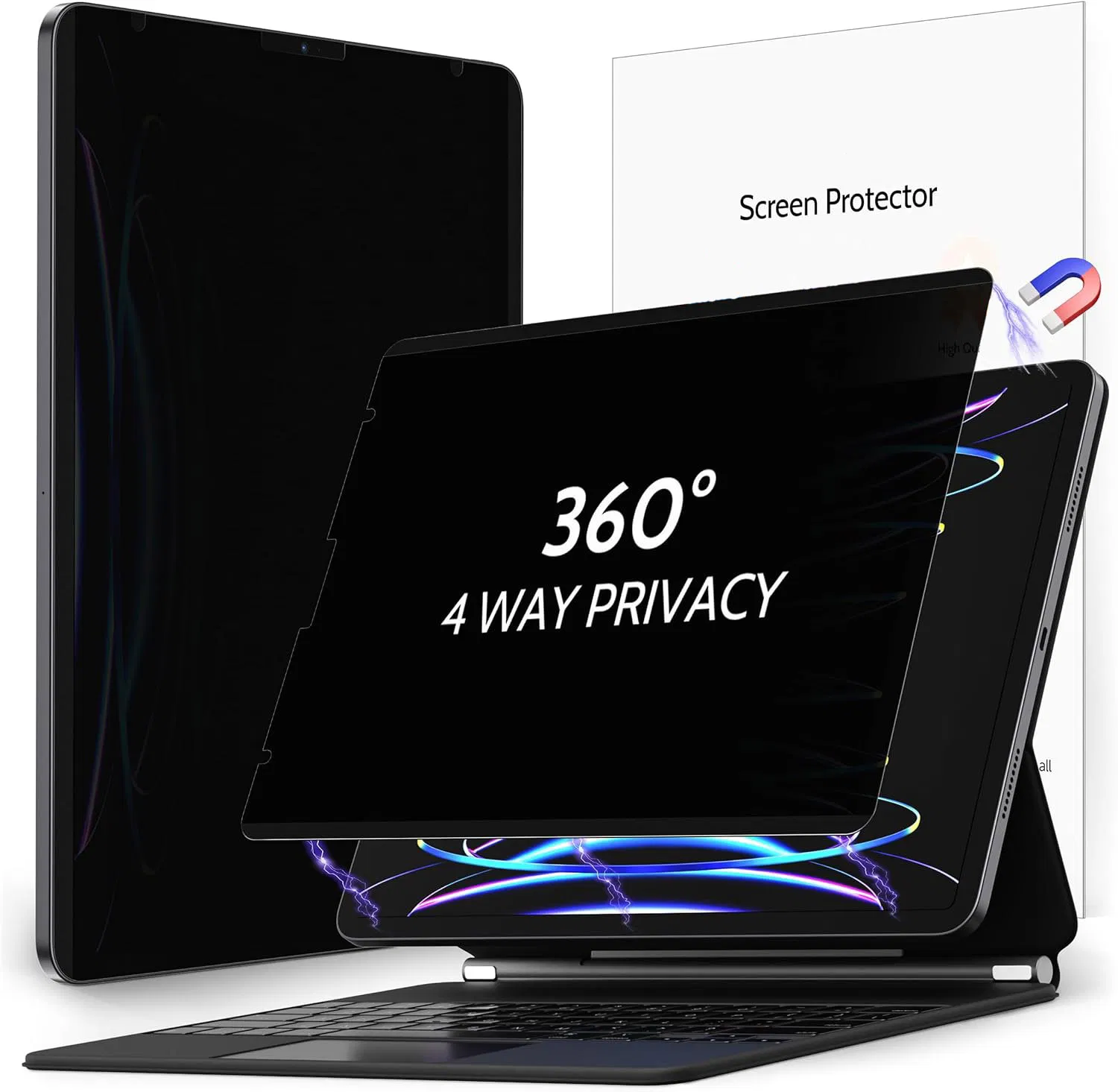 Магнитная защитная плёнка для iPad 8.3-12.9 дюймов