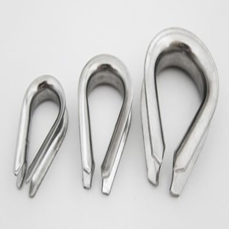 Grade 316 Stainless Steel Wire Rope Thimbles