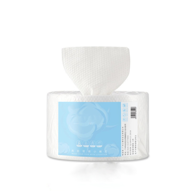 Soft Moisturizing Disposable Scrim Reinforced Paper Facial Wipes