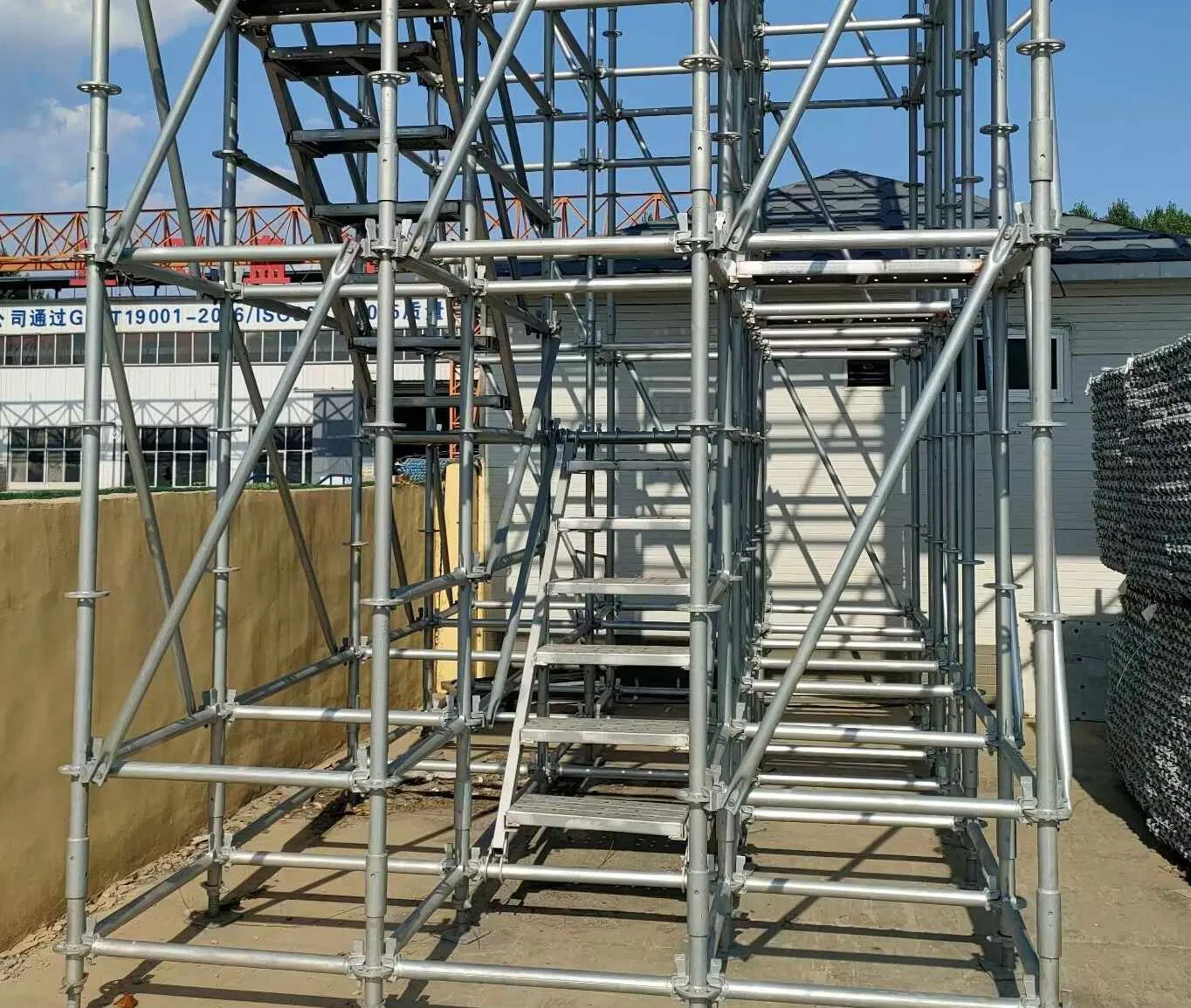 Steel Aluminum Layher Scaffold Ringlock Scaffolding System Modular Platform Factory Direct for Sale Used Layer Scaffolding
