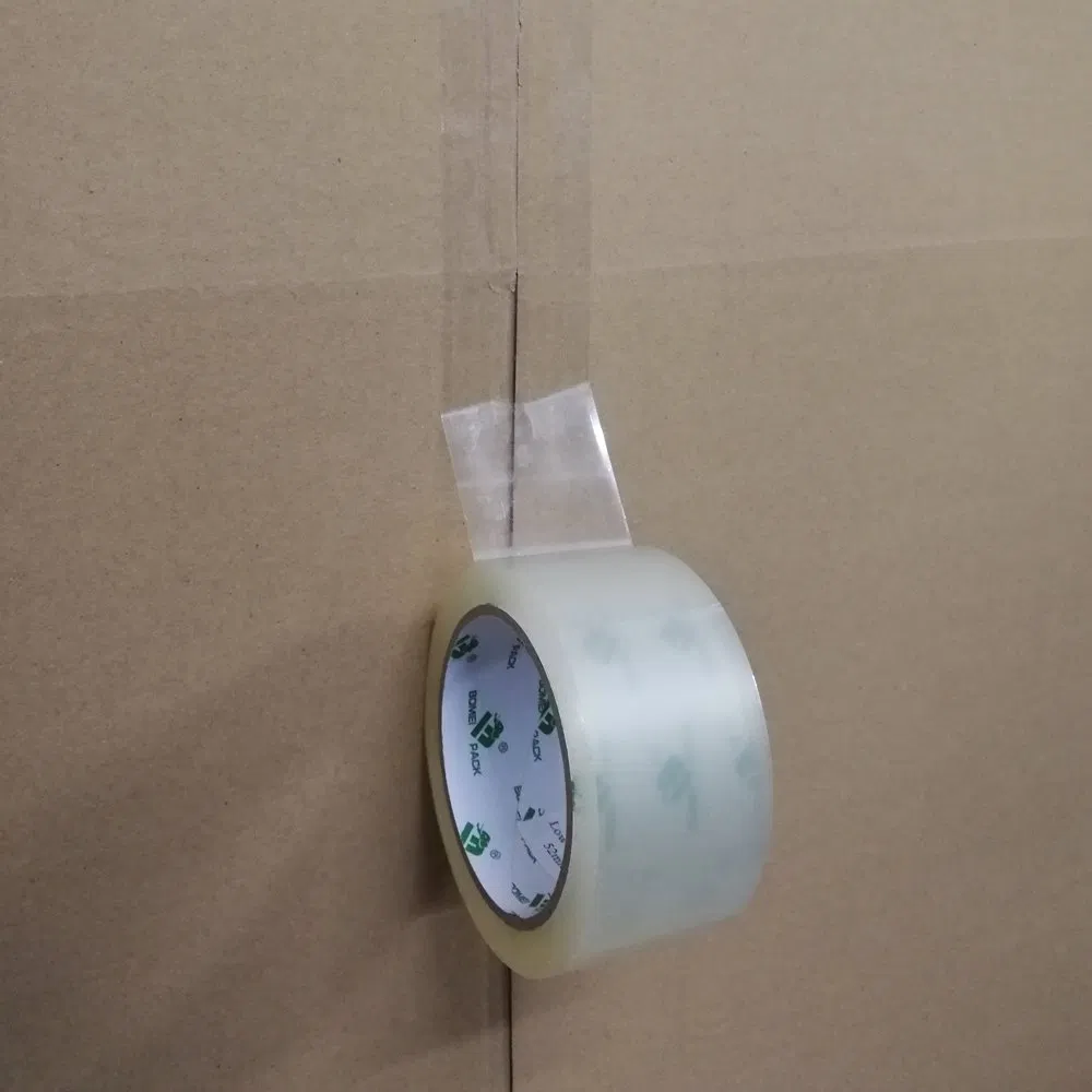 No Noise Transparent Hot Melt Adhesive BOPP Packing Tape