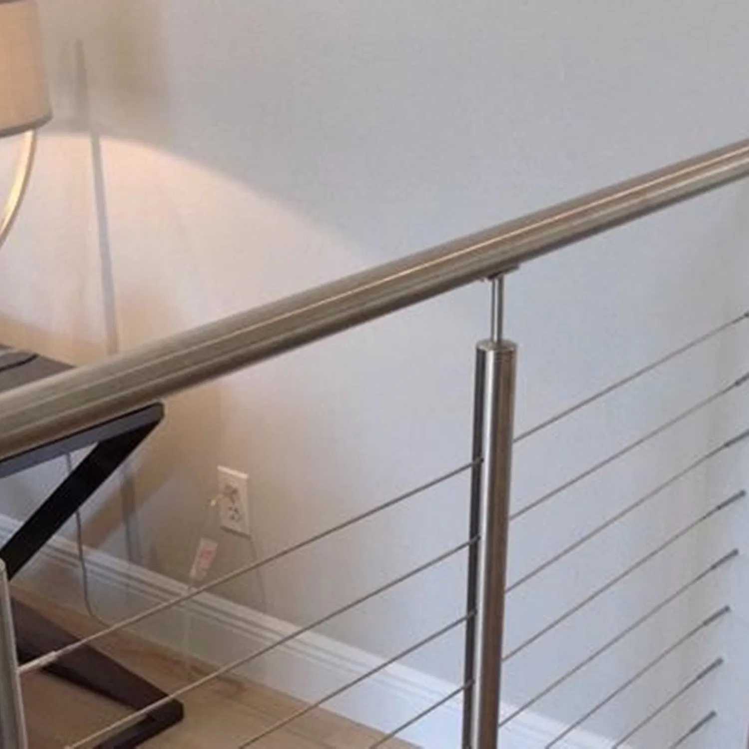 Customized Modern Railing Stainless Steel Fitting Frameless Glass Balustrade Spigot Hot Sale