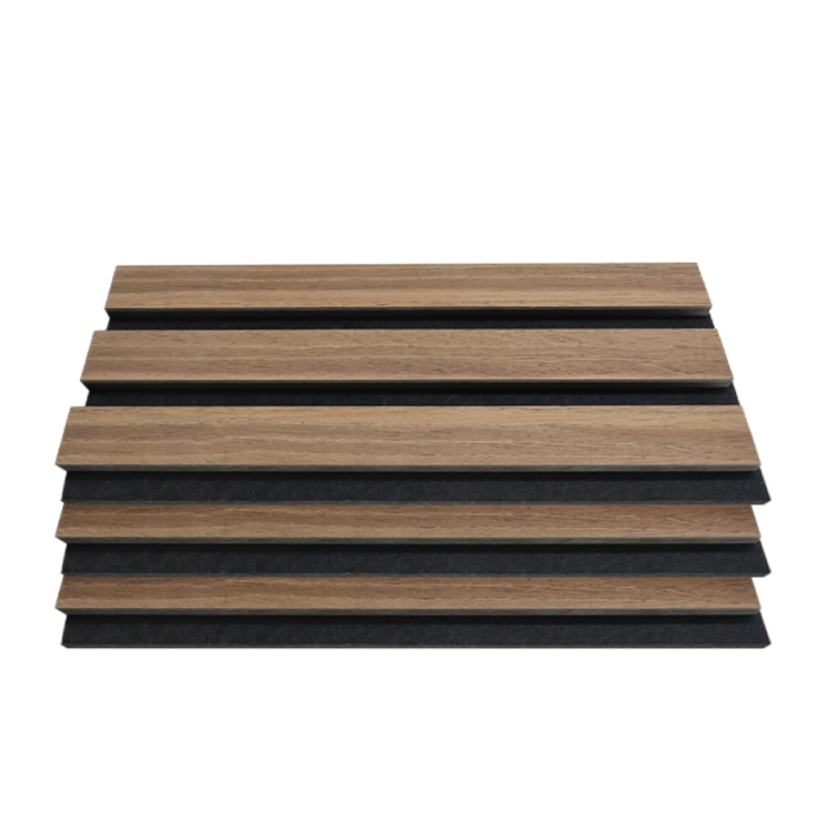 High Density Pet 3600mm Solid Wood Slat Acoustic Panels Sound Proof Wall Panels