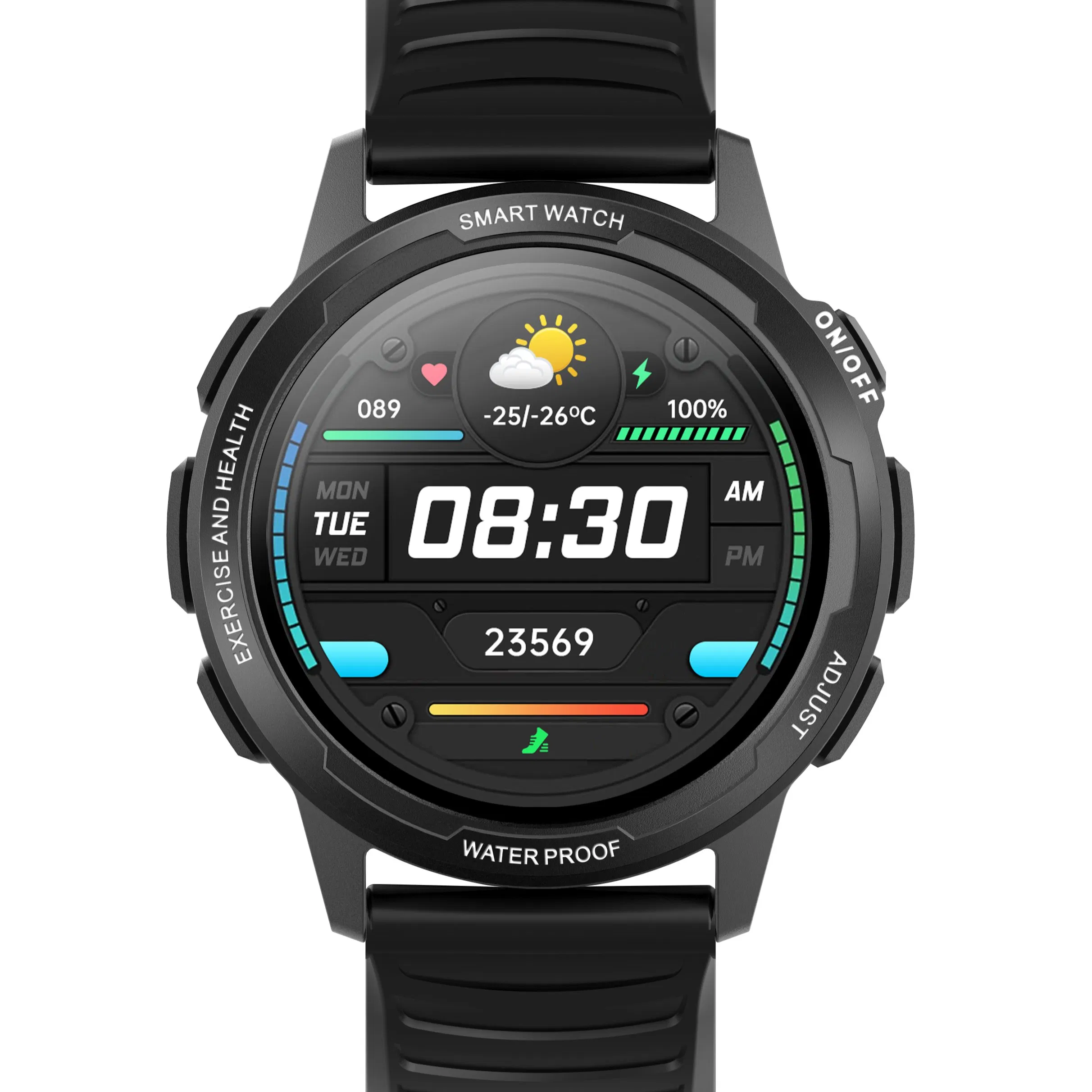 Умные часы Sport Call Bracelet для фитнеса, водонепроницаемые