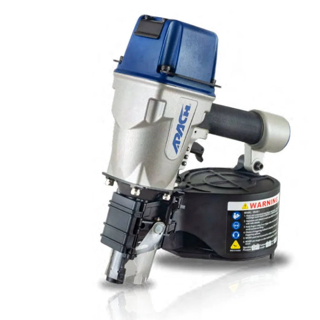 Powerful Pneumatic Heavy-Duty Coil Roofing Nailer for Wooden Pallets
