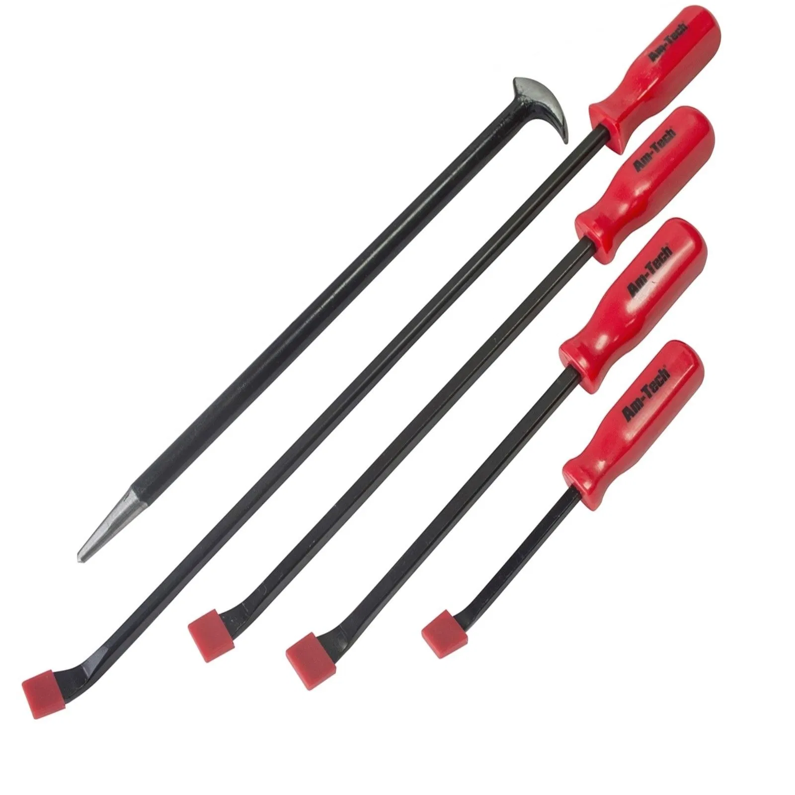 Набор монтажных ломов 4 шт. 150-500 мм в цветной коробке