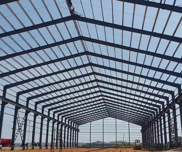 Customized Hot Dipped Galvanized Pre-Engineered Portal Steel Frame Building Steel Structure Warehouse Steel Structures Workshop