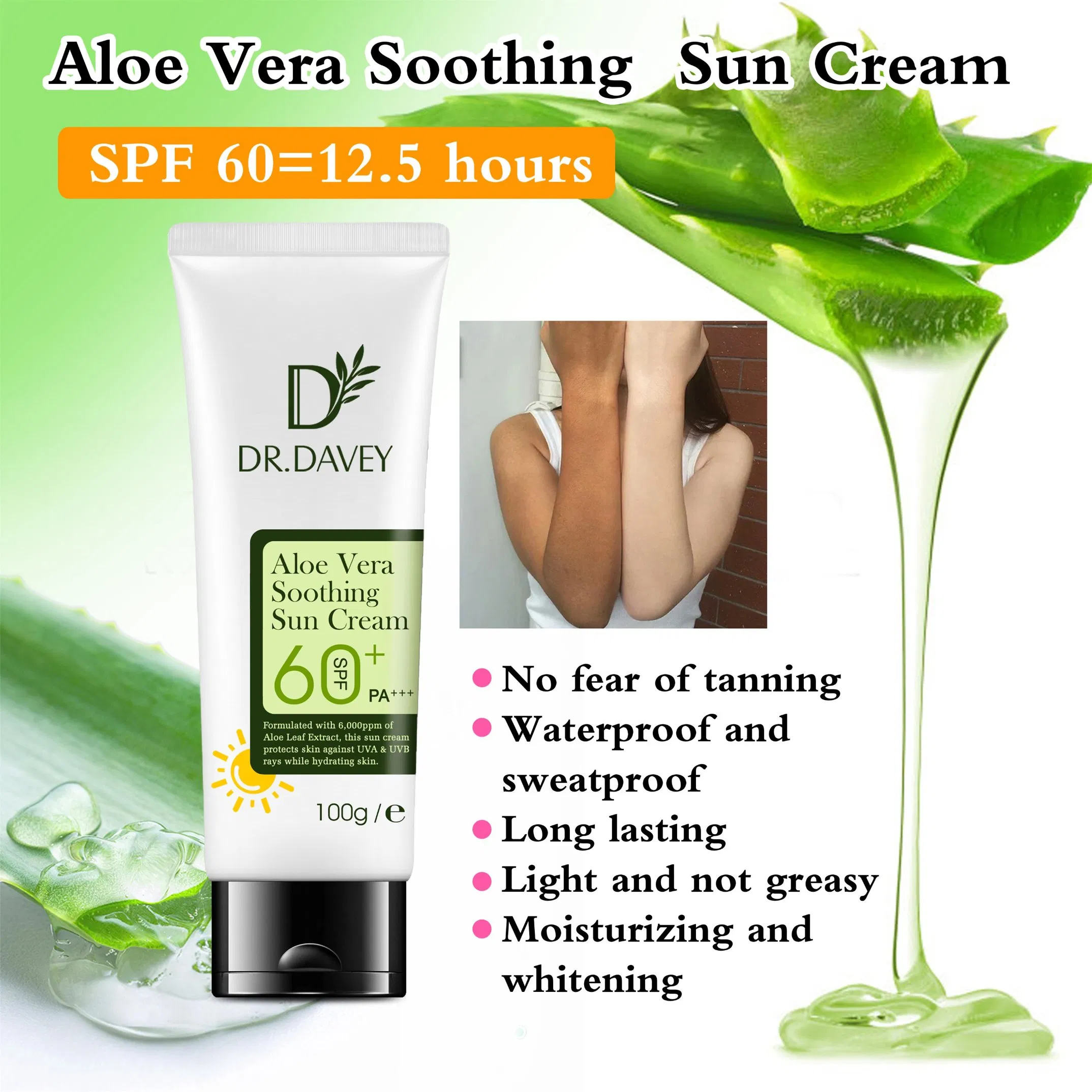 Dr. Davey SPF60 Aloe Vera Sunscreen