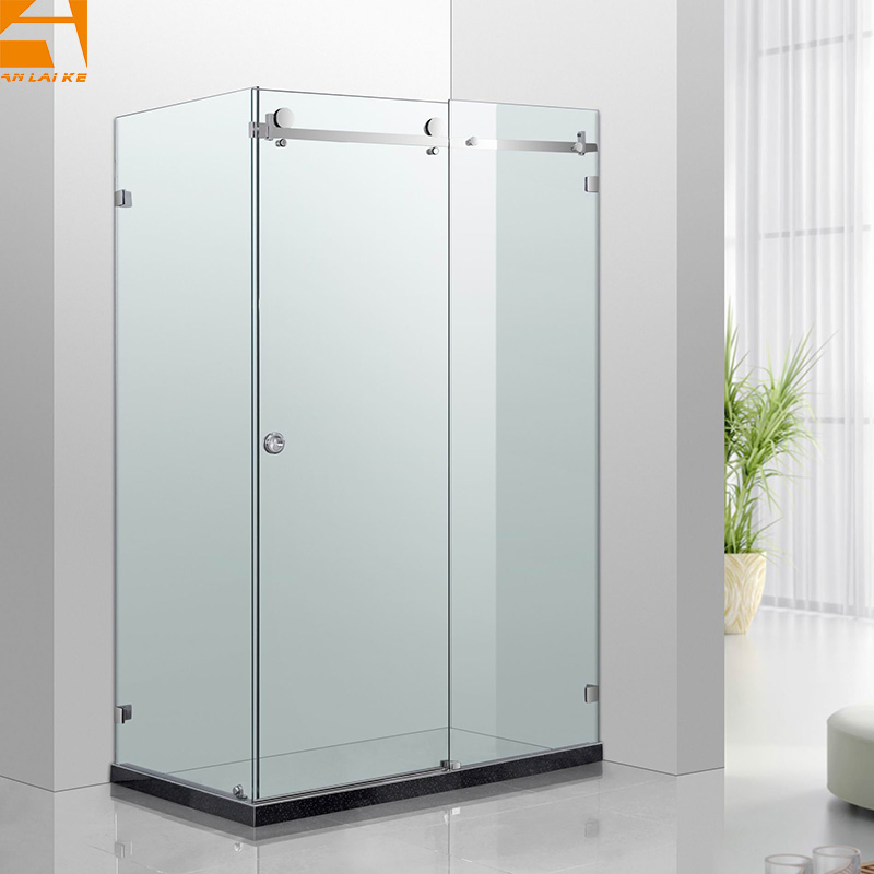 Sliding Bathroom Frameless Toughened Glass Shower Cubicle (KF-2312A)