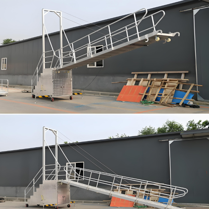 Industrial Stairs, Protective Handrails, Steel Grating Passages