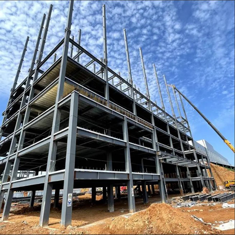 Prefabricated Steel Structure Garage Parking Lot with Energy Conservation and Environmental Protection Features