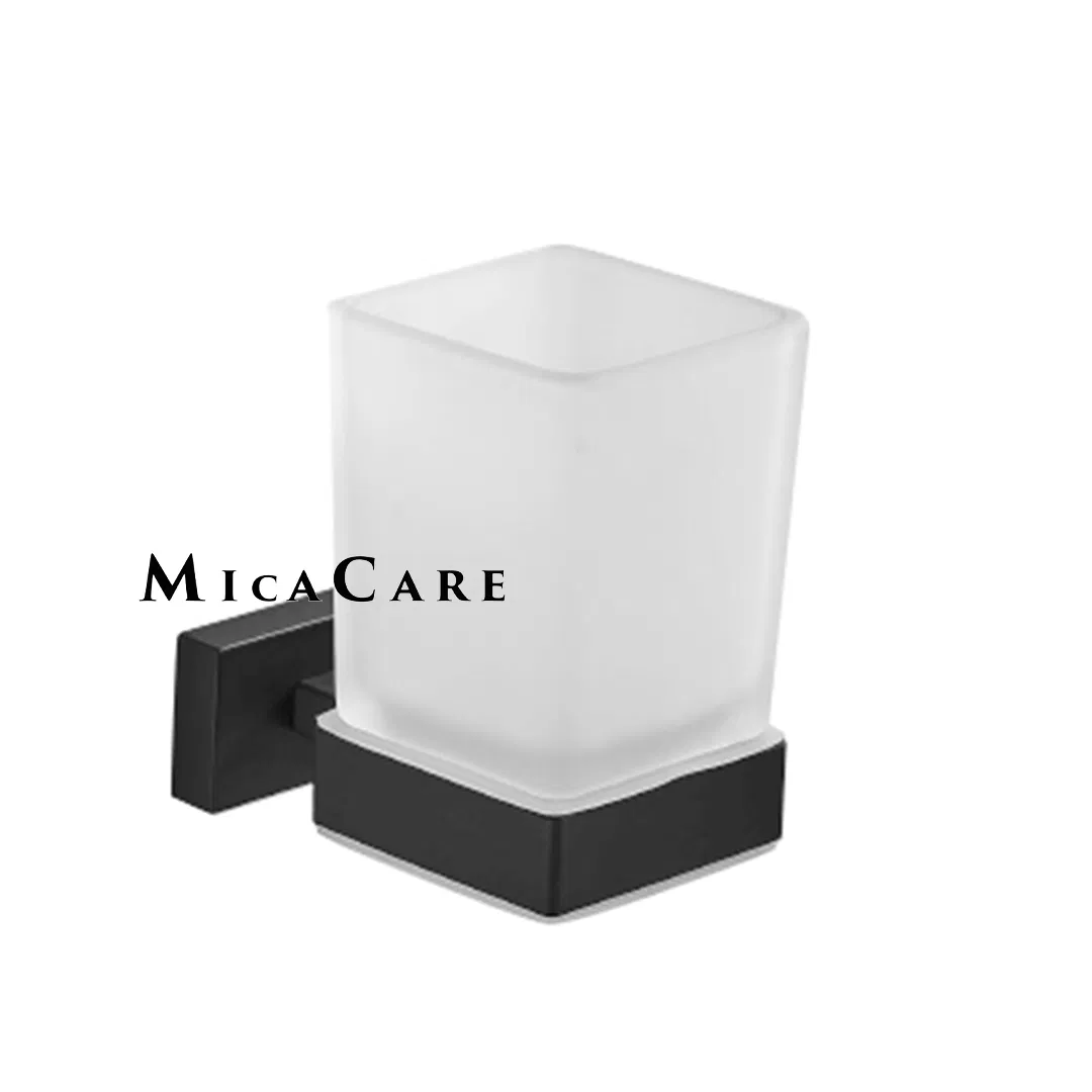 Durable Black Powder Coated SS304 Wall-Mounted Soap Holder