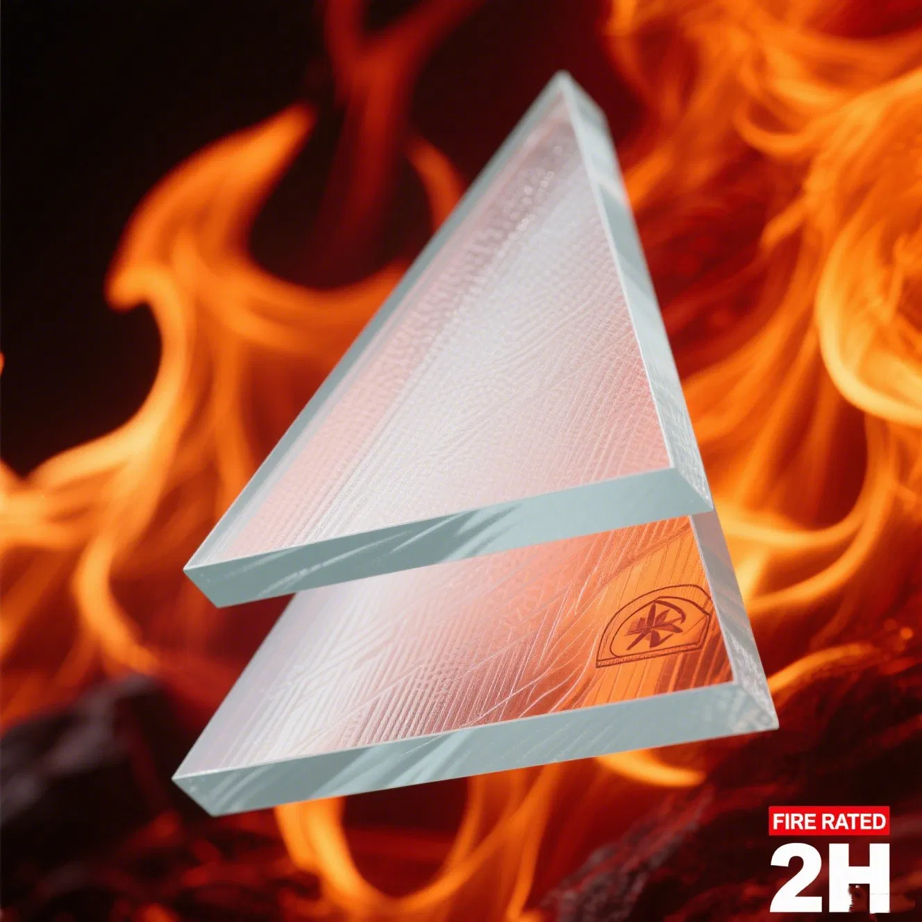 Premium 3.00 H Composite Fire Glass for Outdoor Fire Pits