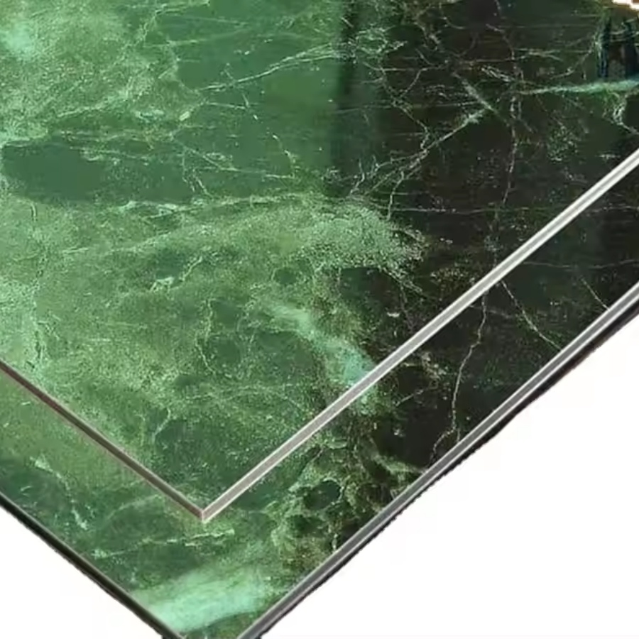 Industrial Design Style 4mm Marble Texture Aluminium Composite Panel ACP Building Finished Material for Wall Cladding System