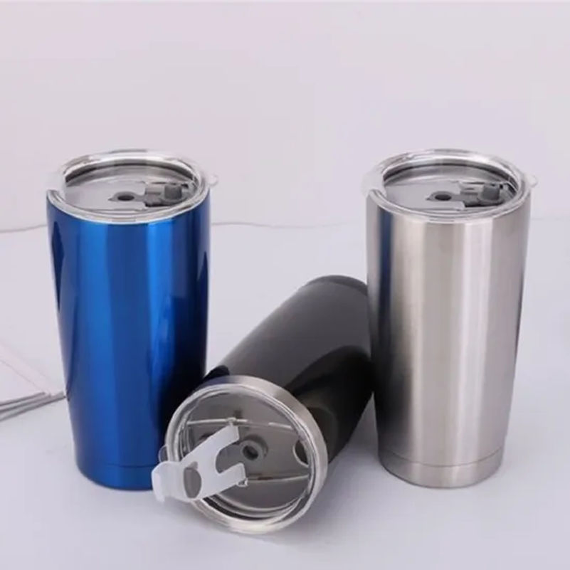 Coffee Tumbler Cup with Lid and Straw Travel Mug Tg013_2