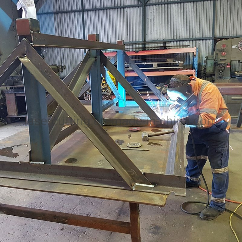 Supply OEM Steel Fabrication Steel Structure and Hot DIP Galvanize for Power Line Distribution