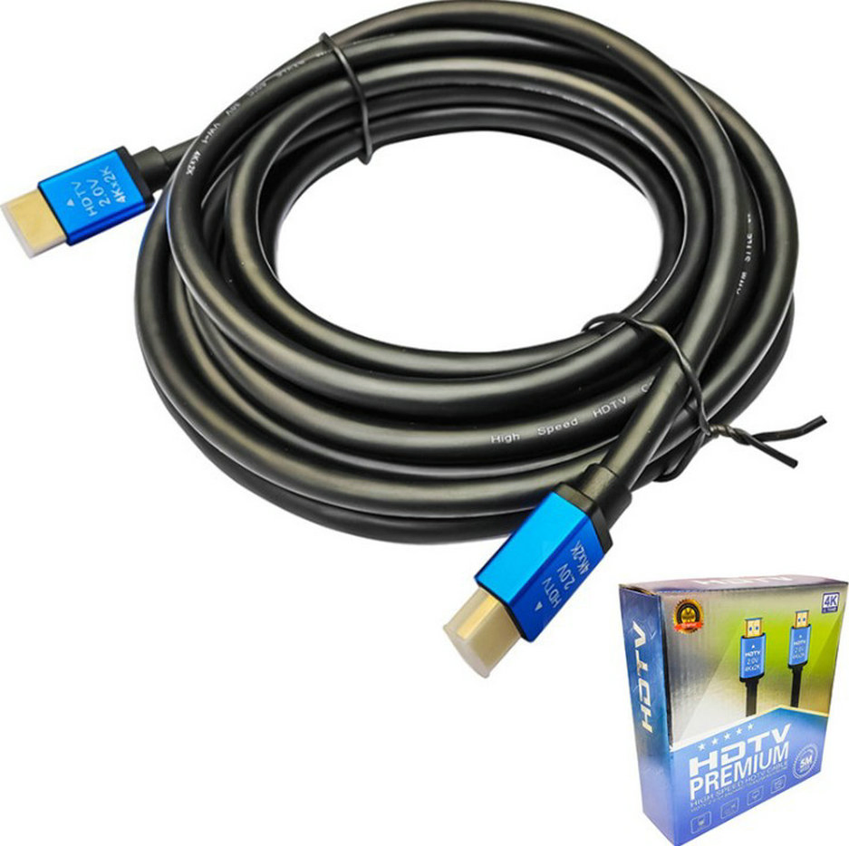 1.5m/3m/5m/10m/15m/20m/25m High Speed HDTV 19+1 Version 2.0 HDMI Cable Support 4K/3D