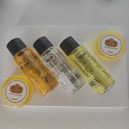 Wholesale Disposable Star Hotel Bathroom Personal Care Disposable Hotel Toiletries Shampoo Set