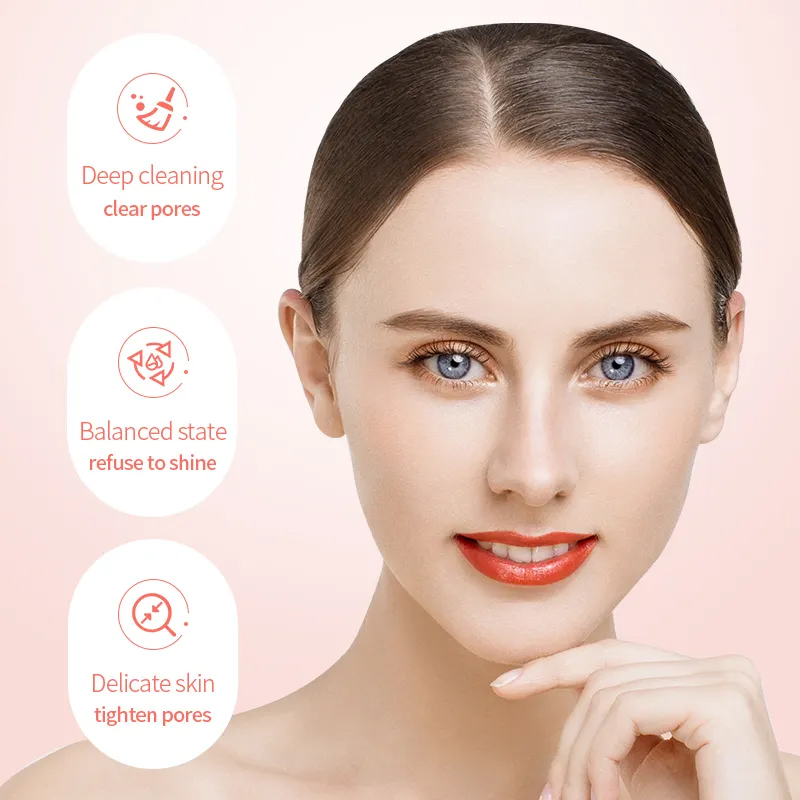 Ditong Peach Bubble Face Mud Mask Pore Purifying Deep Cleaning Bubble Mask