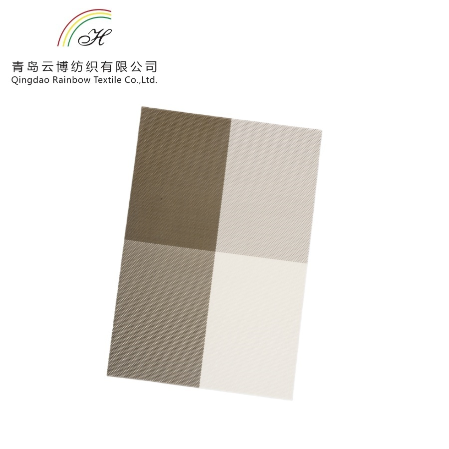 Custom PVC Placemat Waterproof Heat Resistant Oilproof Wipeable Place Mat Washable Dining Table Mat
