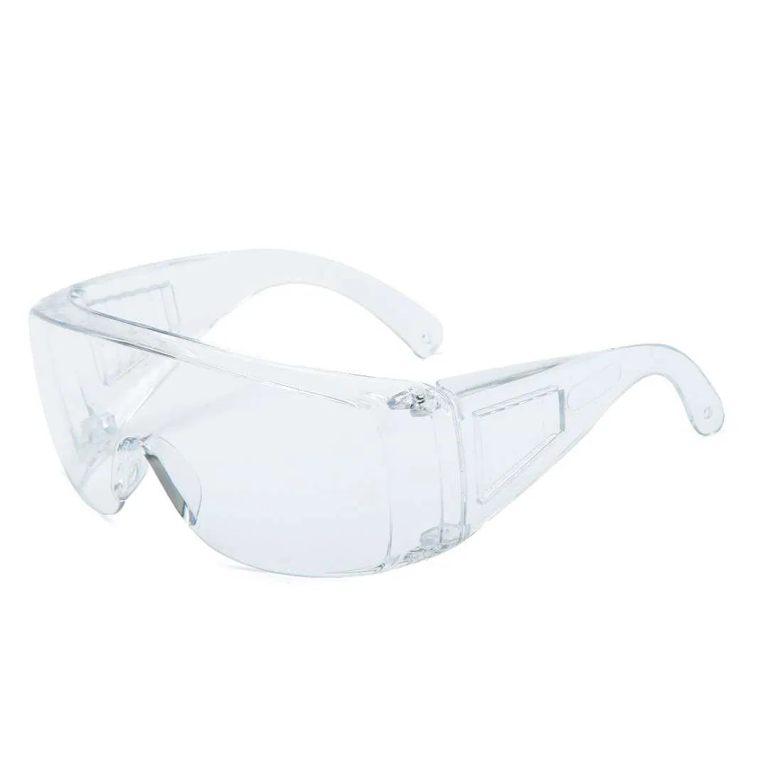 Special Nonwovens Medical Equipment Prevent Dust Droplets Protection Eyeglasses and PC Anti-Chemical Goggles with UV Protection