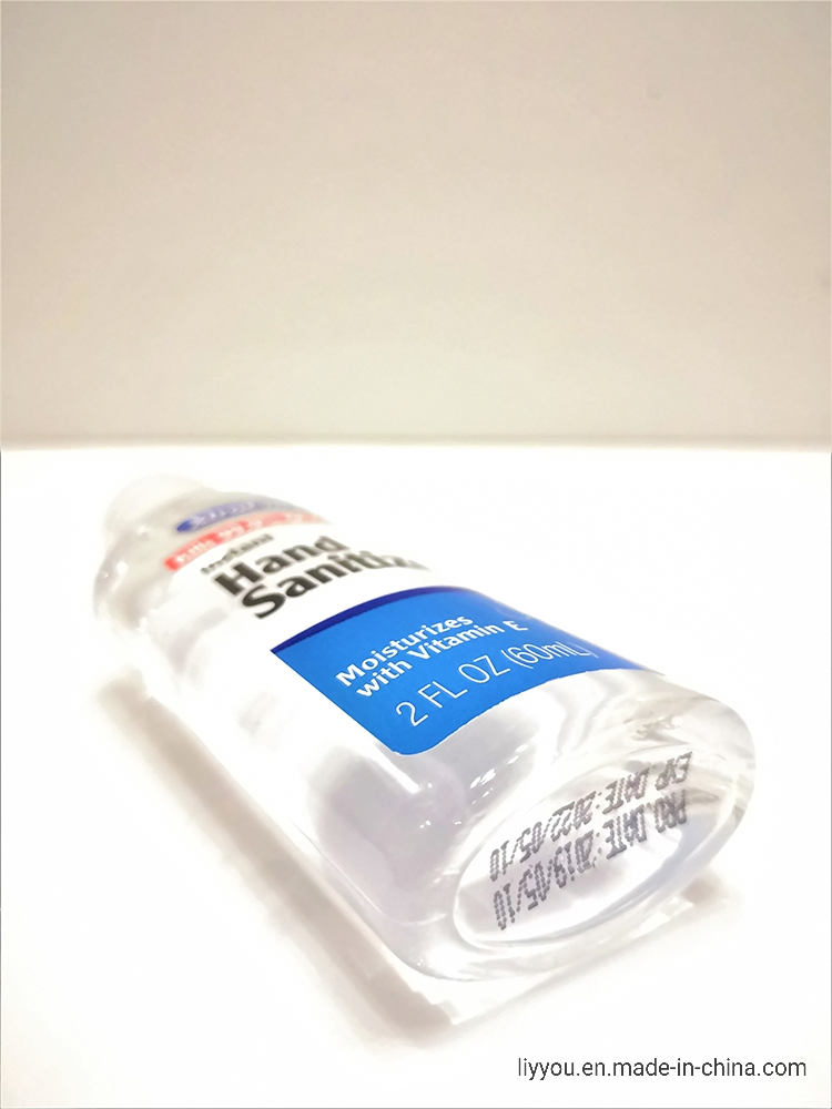 OEM 75% Alcohol 60ml Liquid Antibacterial Gel Instant Hand Sanitizer