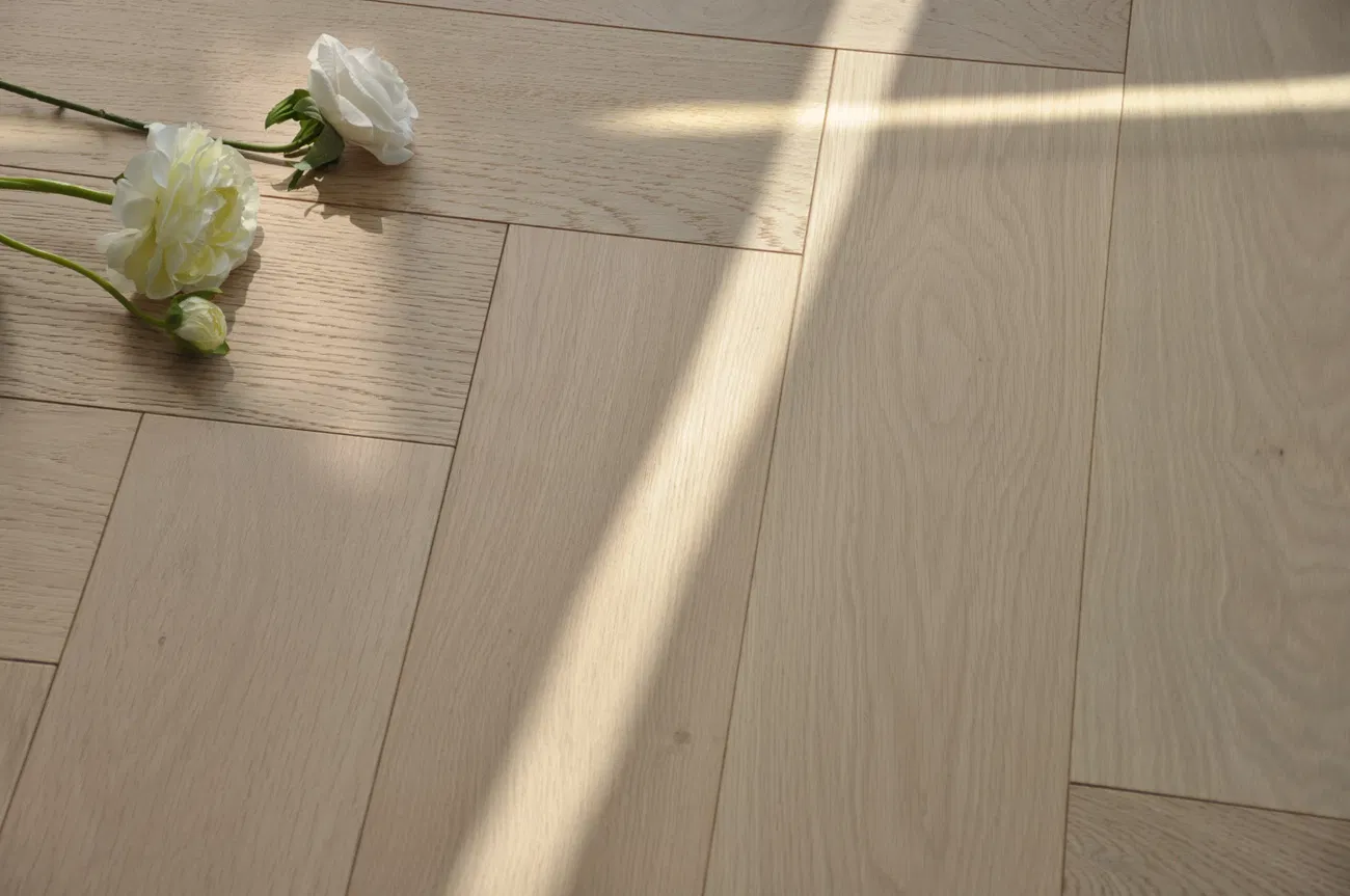 Инженерная паркетная доска французский дуб, елочка