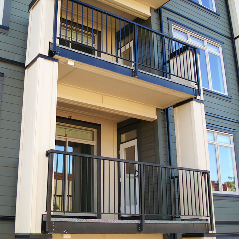 Aluminum Handrail, Glass, PVC, Commercial Balcony Residential Apartment Picket Handrail, Post Decking Porch Security Outdoor Handrail