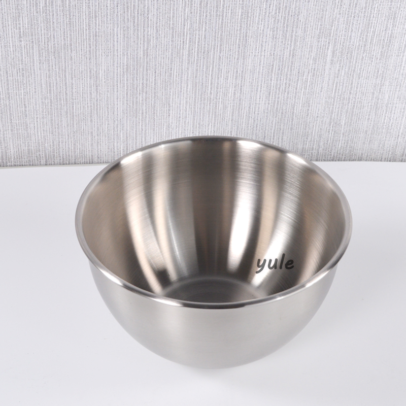 Kitchenware 304ss 201ss Cuisine Fruit Bow American Style Washing Vegetable Food Serving Salad Bowl