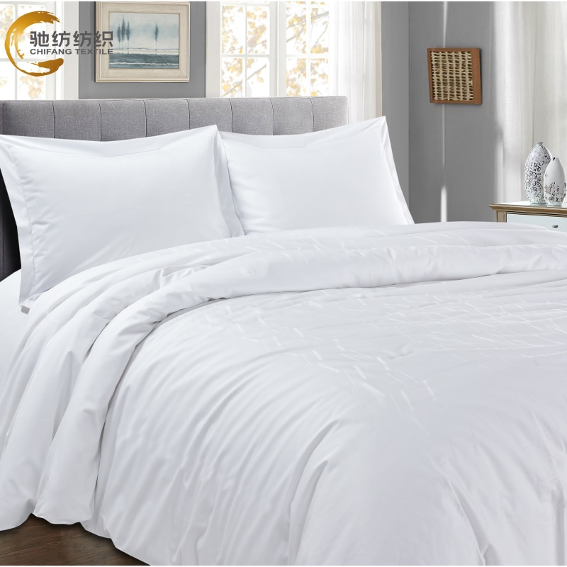 Queen Size 300tc 100% Cotton Warmth, Home, Comfortable White Duvet Cover