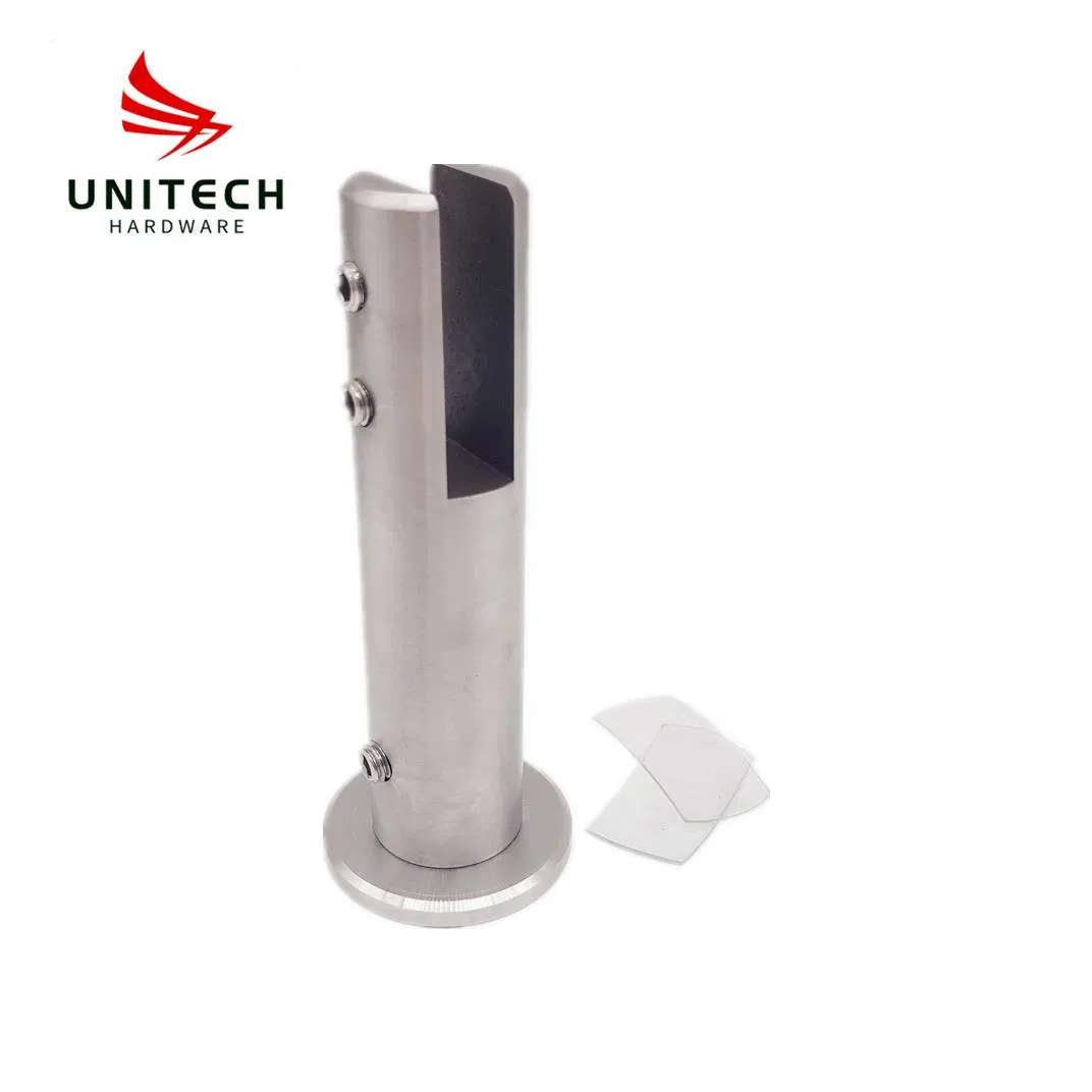 30mm Size Stainless Steel 304 Balustrade Handrail Glass Fitting Glass Spigot Support Clamp
