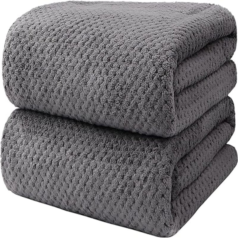 Microfiber Ultra Soft Highly Absorbent Bath Towel, Lightweight and Quick Drying