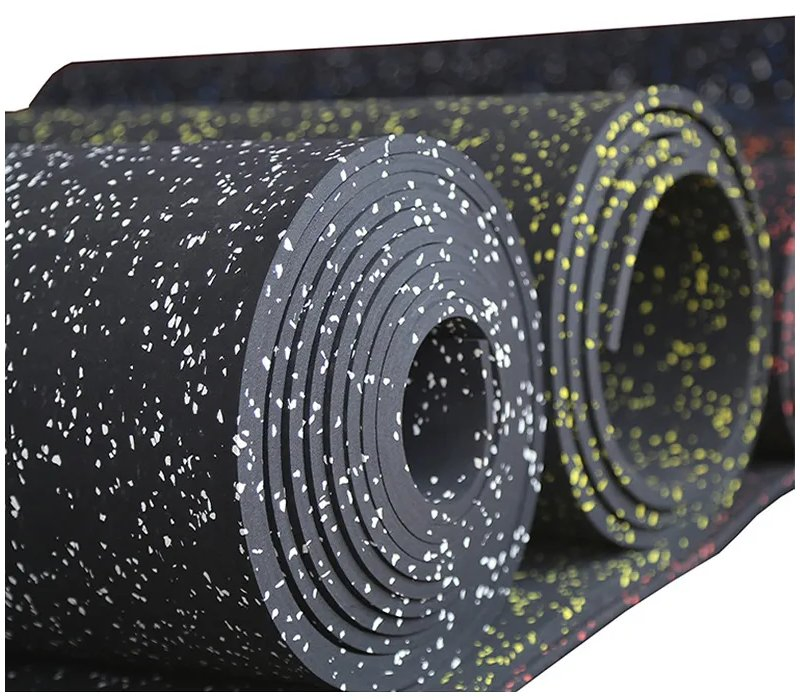 EPDM Crossfit Fitness Gym Rubber Tile Gym Flooring Mat 30mm
