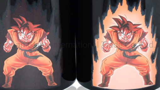 Кружка с меняющимся цветом Драконий жемчуг Goku