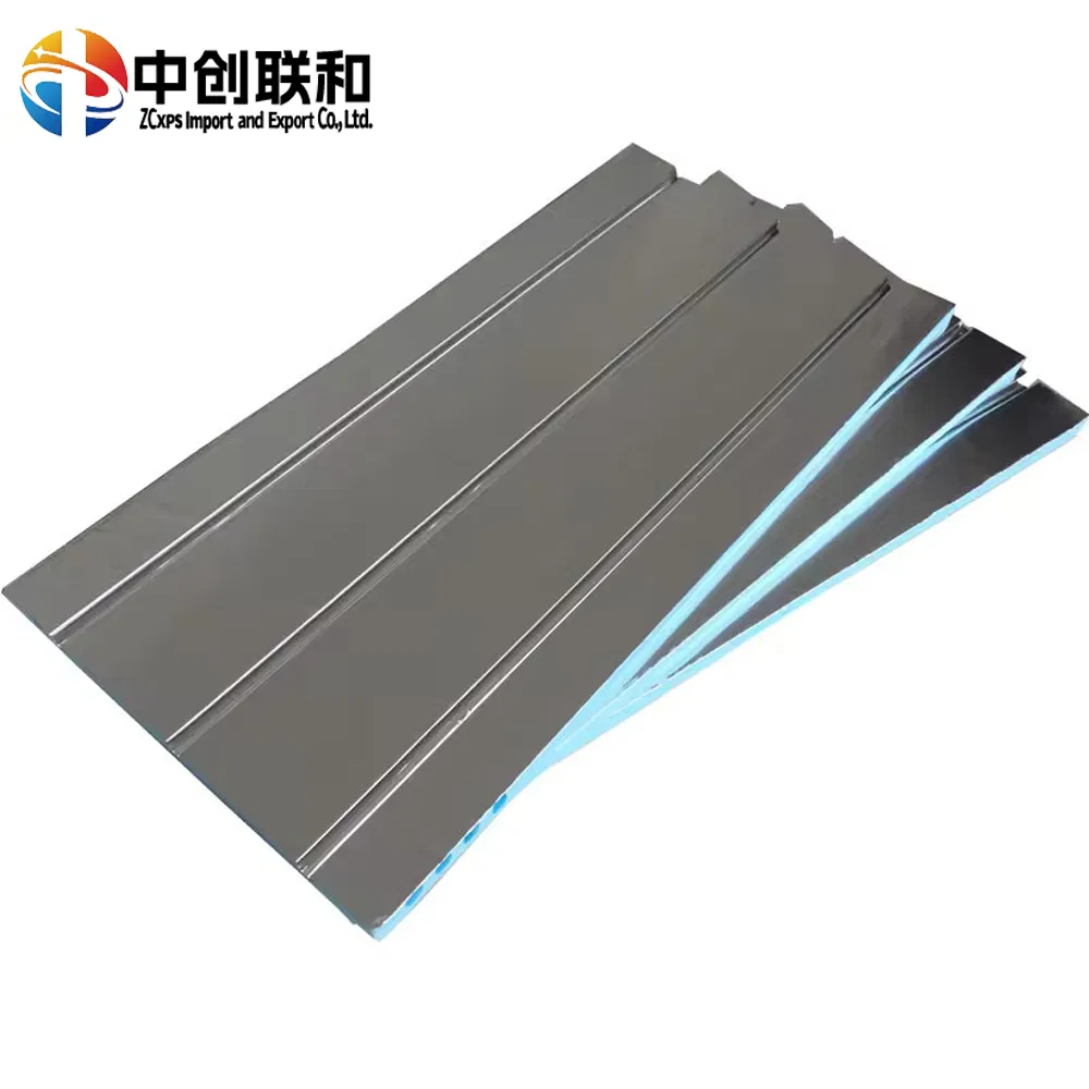 Aluminum Smooth Underfloor Heating Insulation Board Underfloor Heating Panel