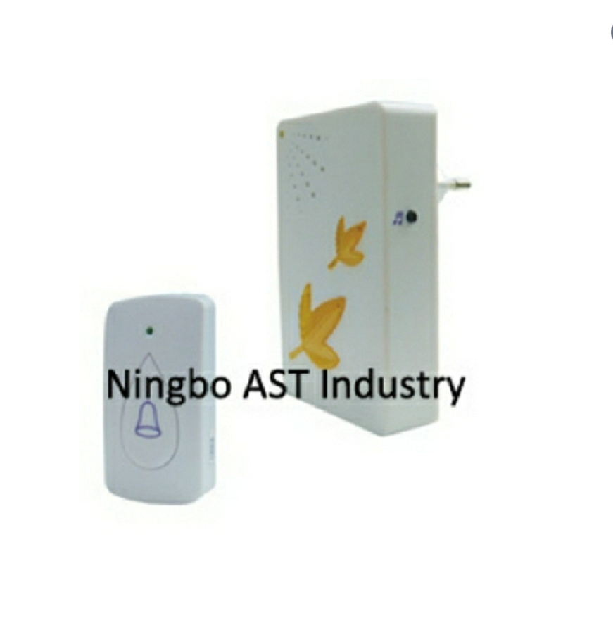 Wireless Doorbell with LED Flashing Digital Doorbell