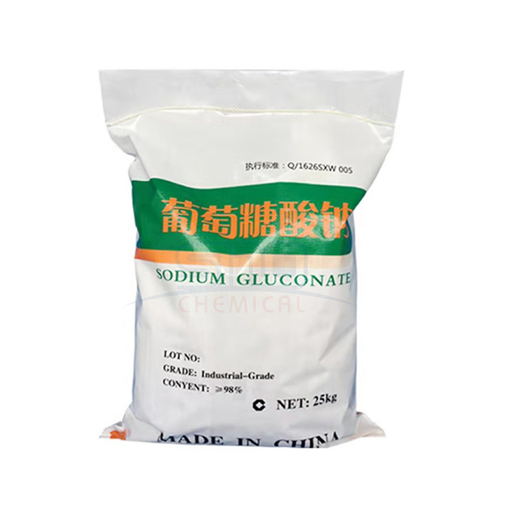 High Quality 99% White Powder Sodium Gluconate Re Gluconic Acid Sodium
