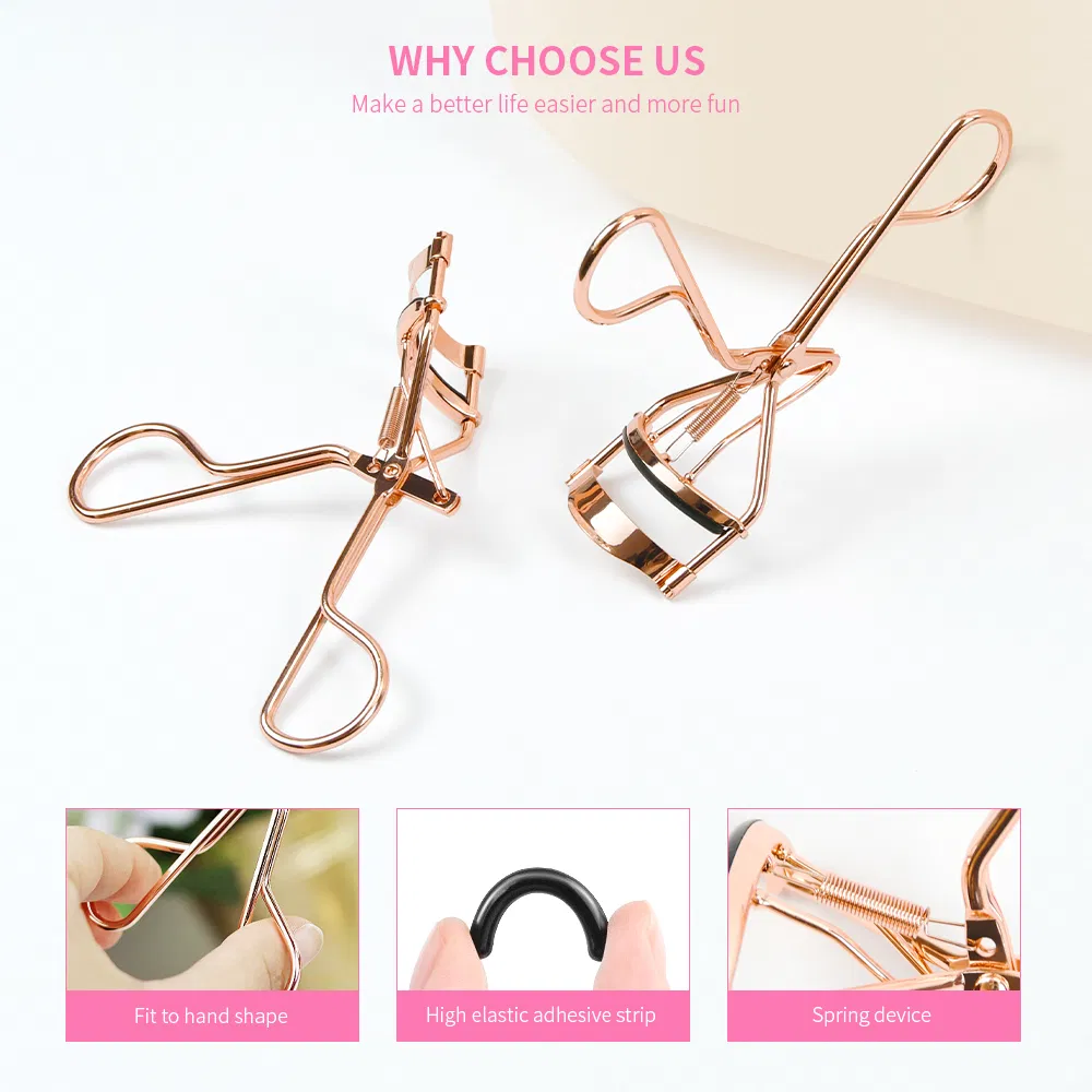 Gold Stainless Steel False Eyelash Curler Makeup Tool Lash Eyelashes Curler Eye Lash Tool