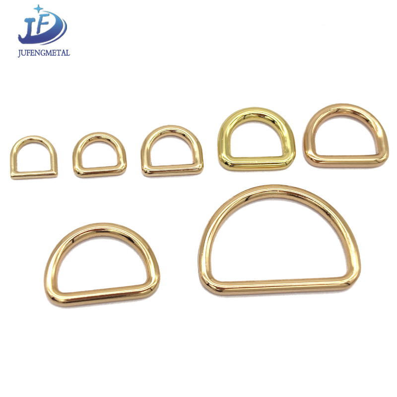 Металлическая D-образная пряжка для сумок и багажа