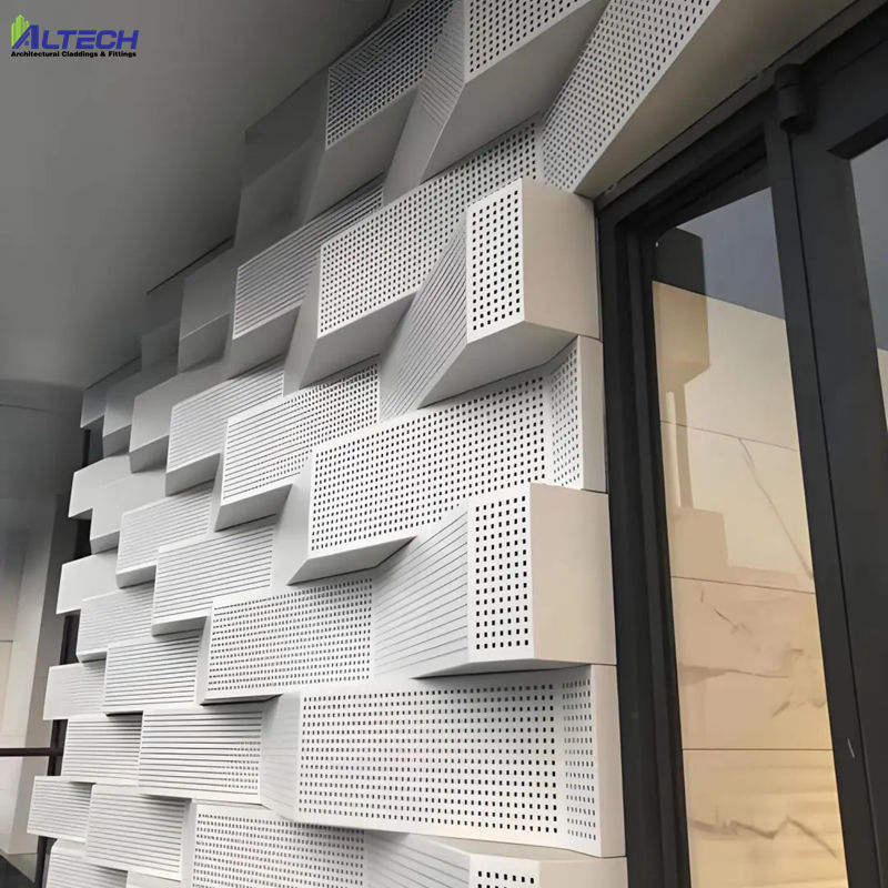 Premium Solid Aluminum Facade Panels for Modern Architecture