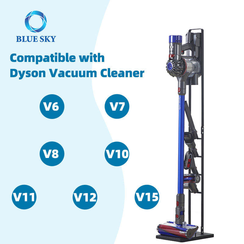 Vacuum Stand Freestanding Stable Metal Storage Bracket Stand Holder Fit for Dysons V6 V7 V8 V10 V11 V12 V15 Vacuum Cleaner