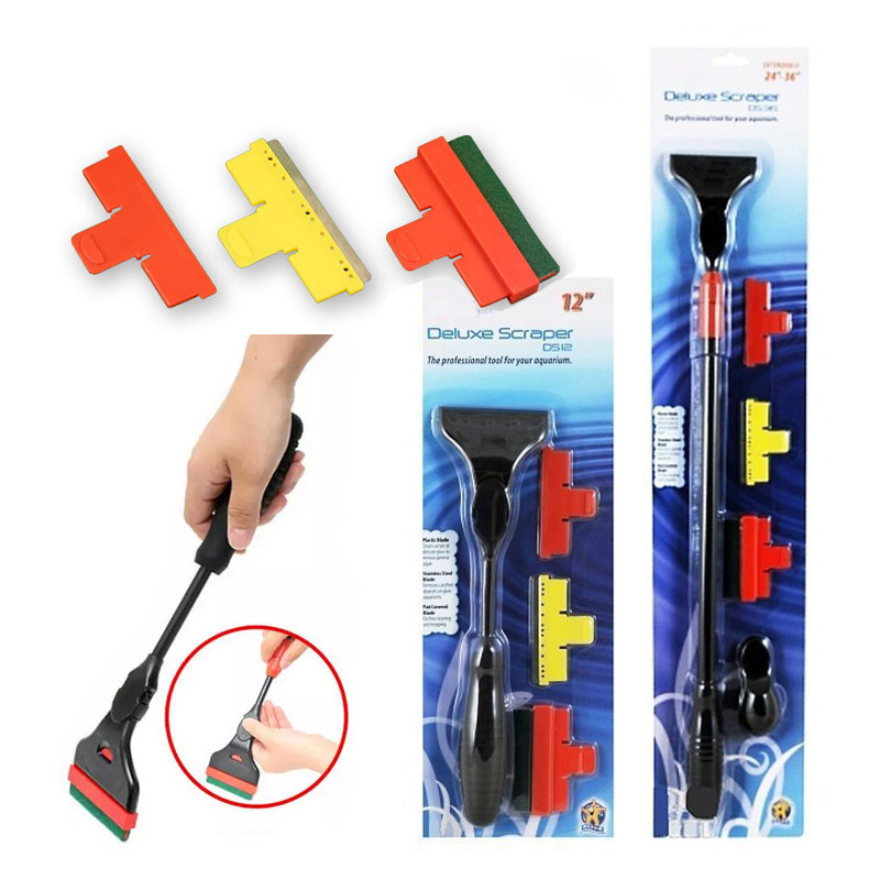 Hautine High Quality Plastic Scraper with 3 Kinds of Blades