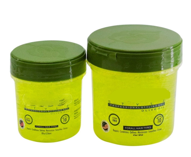 OEM/ODM Factory Price Cangty Gel for Strong Hold Fresh Natural Hairstyle for Frizzy and Dry Hair Olive Oil Styling 473ml Pomade Hair Gel
