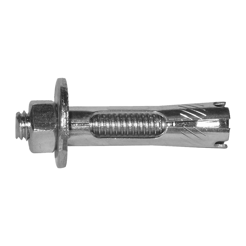 Zinc Plated Mechanical Wedge Sleeve Undercut Hollow Drop-in Expansion Anchor Bolt