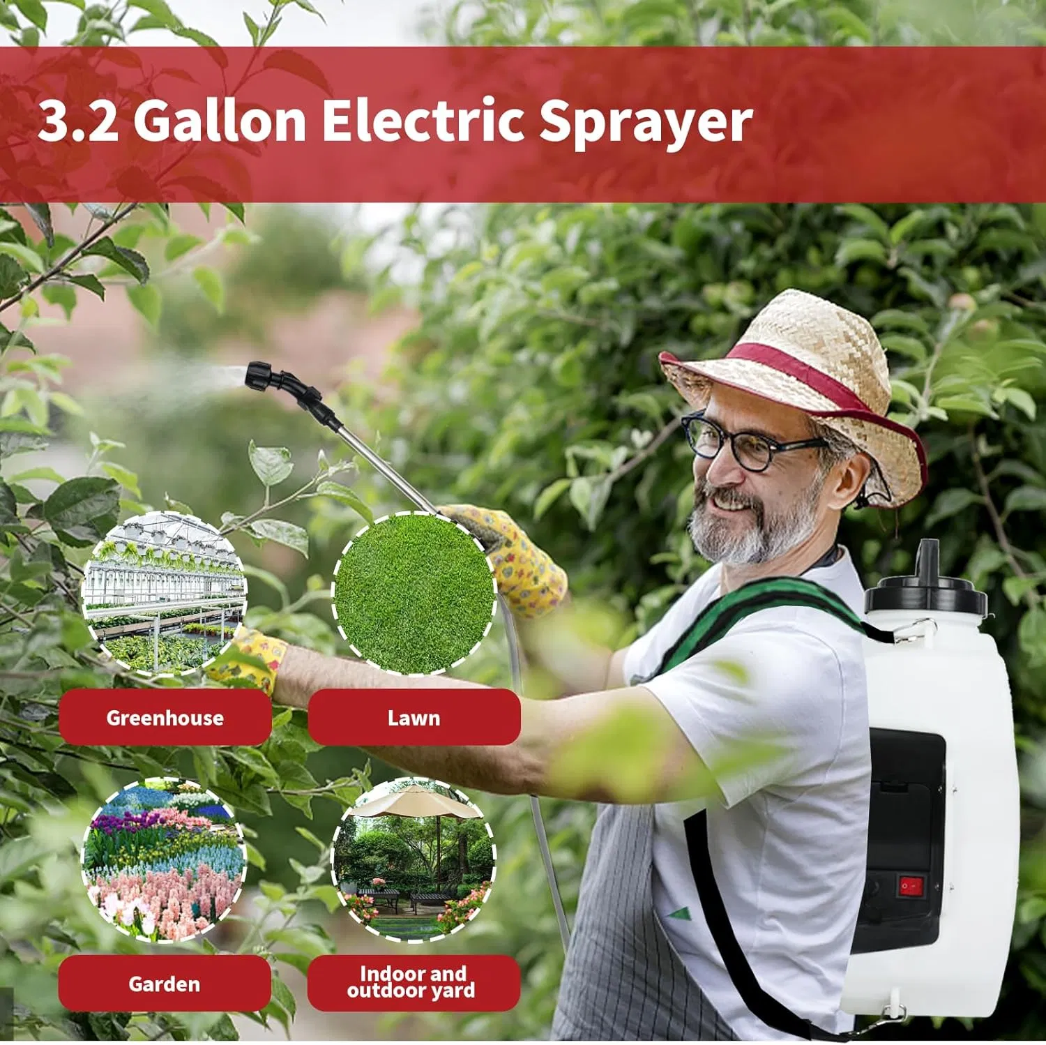 G-Carve Backpack 2-Stroke Petrol Powered Chemical Sprayer Fogger Mister Blower