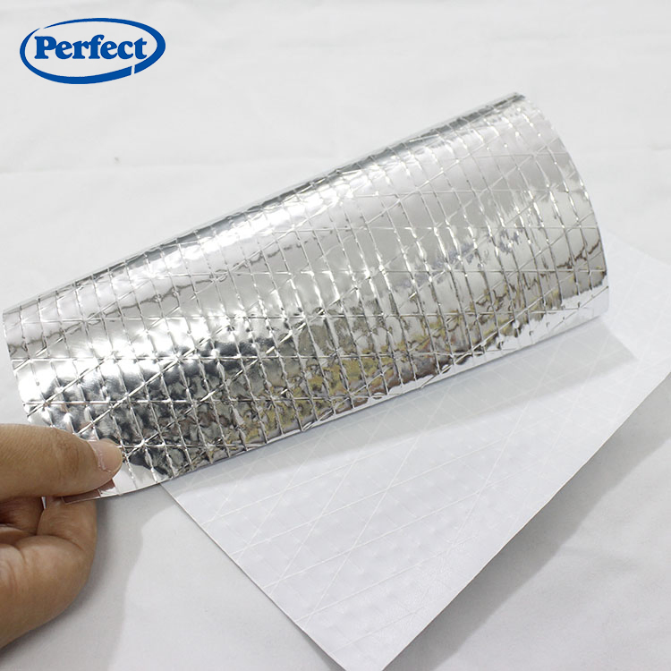 Reflective Heat Insulation Fireproof Aluminum Laminated White Film