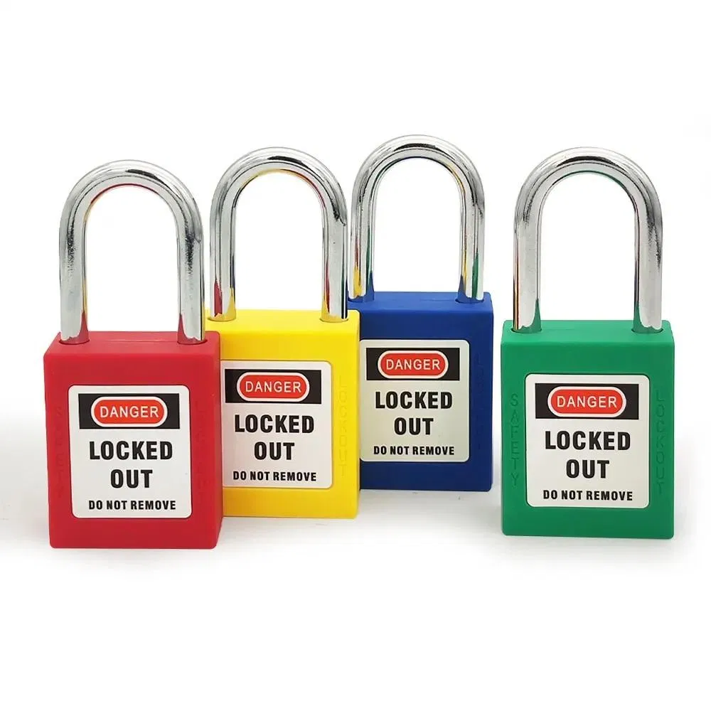 Qvand 38mm Loto Padlock Safety Lockout Locks Master Keyed Alike Padlocks