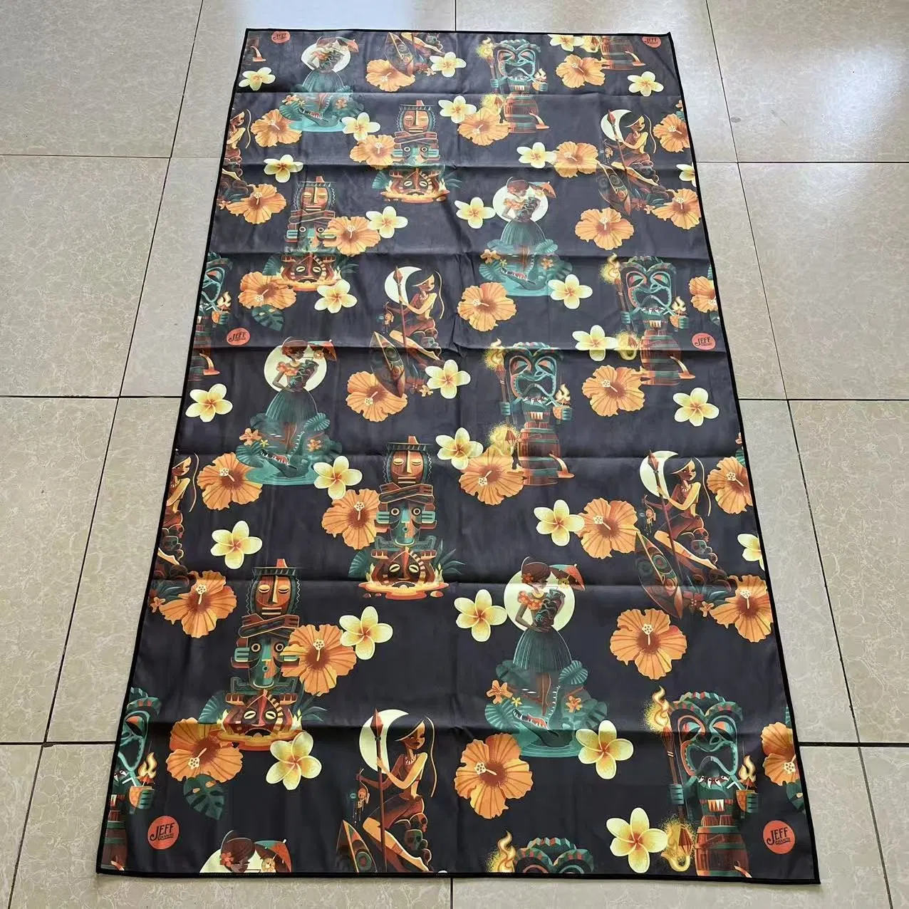 Sand-Free Sublimated Beach Towels with Personalized Logo Design