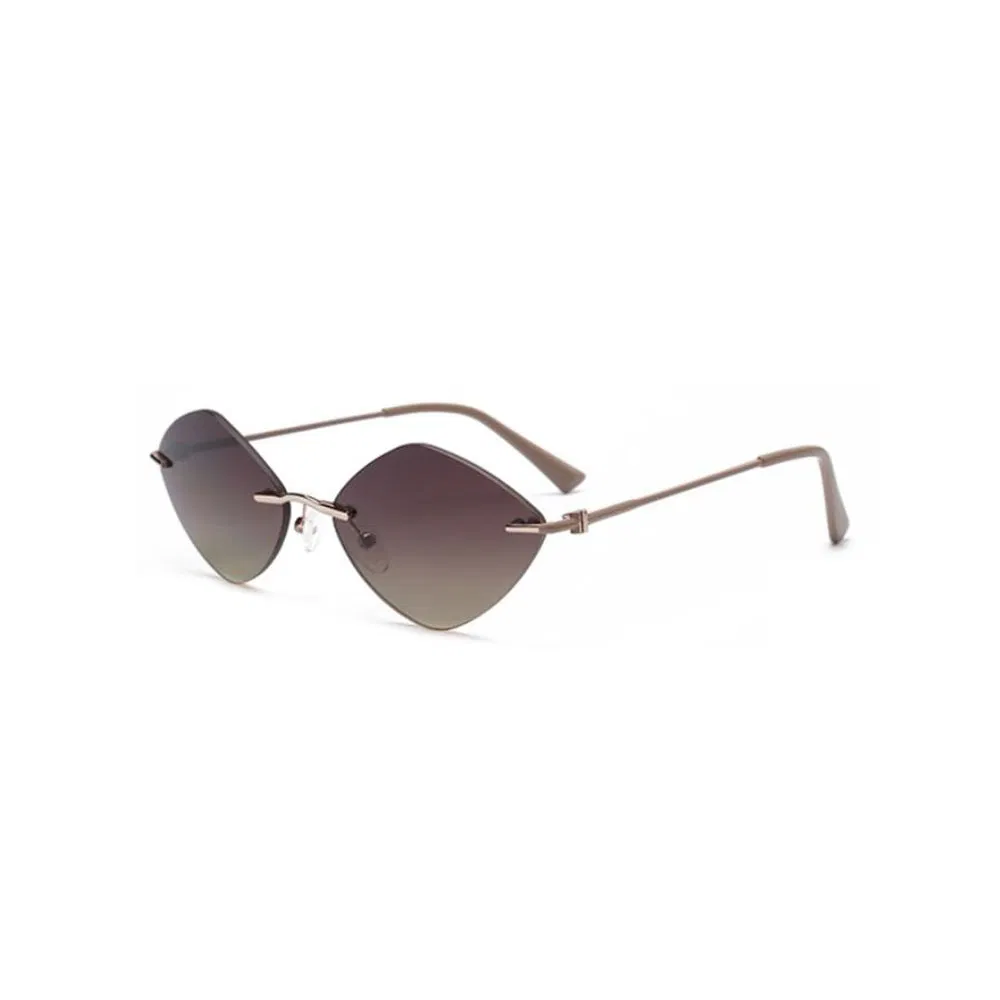 Gd Morden Women Design Rimless Sunglasses Metal Sun Glasses
